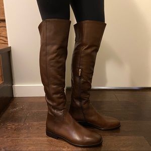 Ateliers Cleo above-the-knee leather boot